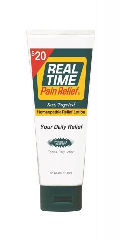 <span class='notranslate'>Real Time Pain Relief</span> Daily Relief Lotion