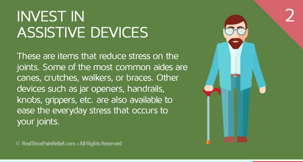 Assistive Devices can relieve pain from osteoarthritis