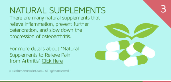 natural supplements can relieve OA