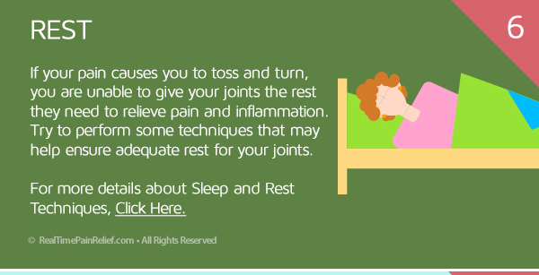 Rest can relieve osteoarthritis pain