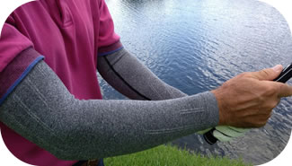 Compression can relieve muscle strain