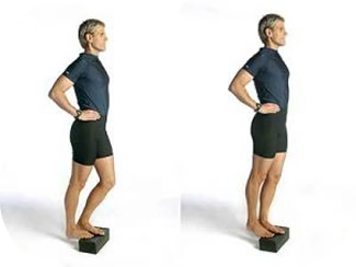 Stretch your calf muscles to lower achilles tendonitis pain
