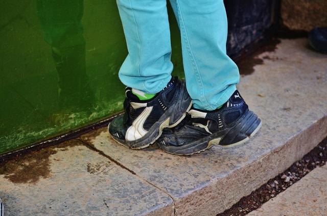 Kids Feet should be checked often