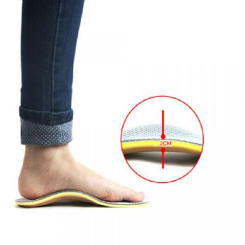 Foot support is important for improving posture