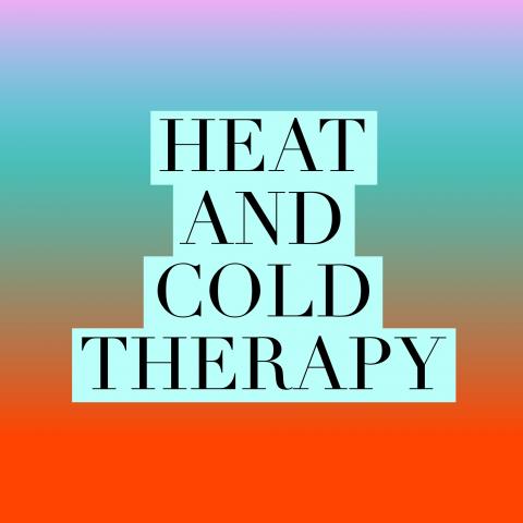 Heat and cold therapy are natural ways to reduce chronic pain