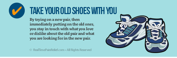 Getting new shoes may help with painful ailments