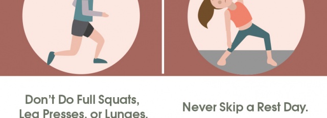Knee pain do's and don'ts