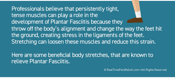 stretches can relieve pain from plantar fasciitis