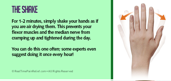 shake hands relieve carpal tunnel